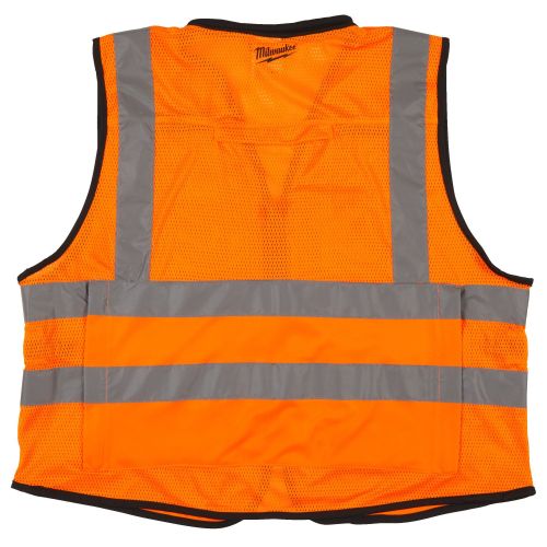 Gilet premium haute visibilité orange taille L/XL MILWAUKEE 4932471899 photo du produit Secondaire 2 L