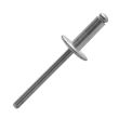 Rivet en aluminium C14 acier tête large 4,8x12mm 250 pièces - SCELL-IT - ASL4812 pas cher