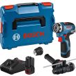 Perceuse-visseuse 12 V GSR 12V-35 FC + 2 batteries GBA 3 Ah + chargeur en coffret L-BOXX BOSCH 06019H3009 photo du produit