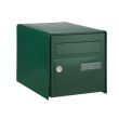 Boite aux lettres Probat simple face vert RAL 6005 - DECAYEUX - 125963 pas cher