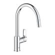 Mitigeur évier BAULOOP bec haut avec douchette extractible GROHE 30543000 photo du produit
