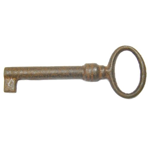 Cl&eacute; de meuble dimension 26 x 70 mm tige 38 mm fer rouill&eacute; SELECT HARDWARE 147099 photo du produit Principale L