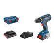 Perceuse-visseuse 18 V GSR 18V-28 + 2 batteries 2 Ah + chargeur + coffret L-BOXX - BOSCH - 06019H4102 photo du produit