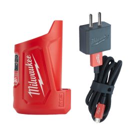 Chargeur 12V Milwaukee M12 TC avec câble USB - 4932459450 photo du produit Principale M