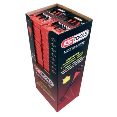 Display de 20 jeux de 8 tournevis Ultimategrip FENTE – PHILLIPS 16,5 kg KS TOOLS 922.6420D photo du produit Principale L