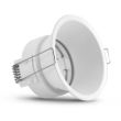 Support de spot rond basse luminance D 82 mm IP20 blanc MIIDEX LIGHTING 7726 photo du produit