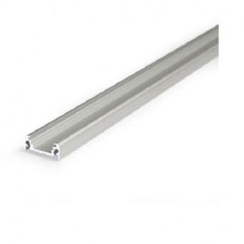 Profilé plat pour bandeaux LED Miidex Lighting aluminium anodisé photo du produit Principale M