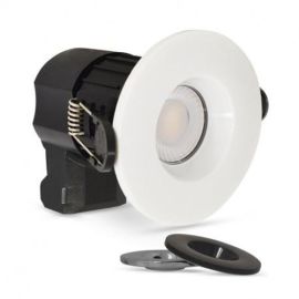 Spot LED CHROMA FIXE Miidex Lighting CCT BBC 230 V 7 W 2700 / 3000 / 4000 K dimmable - 763400 photo du produit Principale M