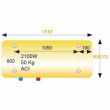 Chauffe-eau électrique 100L horizontal DURALIS ACI hybride D505 monophasé THERMOR 263123 photo du produit Secondaire 3 S