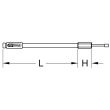 Vis de force hydraulique L 410 mm D 36 mm KS TOOLS 615.0003 photo du produit Secondaire 1 S
