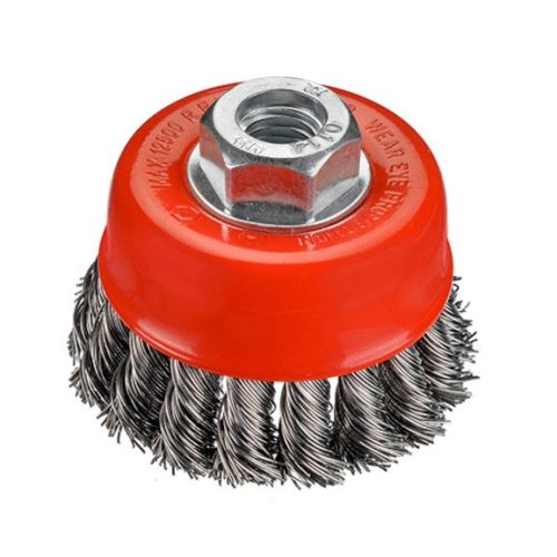 Brosse coupe Osborn fil acier tressé TBZ 65 mm M14 - 2008608151 photo du produit Principale L