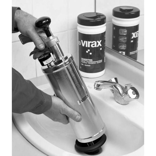 Déboucheur revolver pour canalisation + coffret - VIRAX - 290150 pas cher Secondaire 2 L