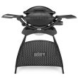 Barbecue à gaz Q 2000  stand black - WEBER - 53010353 pas cher Secondaire 1 S