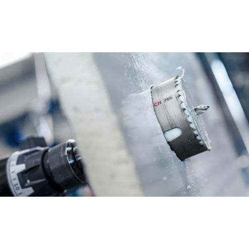 Kit d'adaptateur Bosh POWER CHANGE et scie trépan PROGRESSOR 68 mm 5 pièces BOSCH 2608594399 photo du produit Secondaire 4 L
