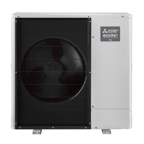 Groupe extérieur Ecodan split POWER INVERTER 8kW monophasé R32 MITSUBISHI ELECTRIC PUD-SWM80VAAR1 photo du produit Principale L
