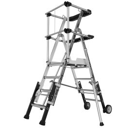 Plateforme SHERPASCOPIC - garde-corps lisses Tubesca Comabi pas cher Principale M