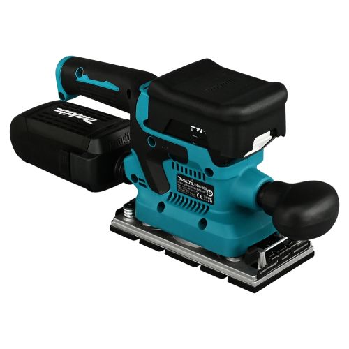 Ponceuse vibrante 18 V + 2 batteries 5 Ah + chargeur rapide + coffret MAKPAC MAKITA DBO380RTJ photo du produit Secondaire 2 L