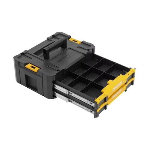 Coffret T-STAK IV 2 tiroirs avec diviseurs DEWALT DWST1-70706 photo du produit Secondaire 1 L