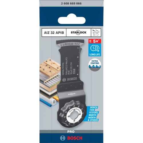 Lame starlock pro bimatière bois et métal 32x50 mm BOSCH 2608669066 photo du produit Secondaire 13 L