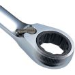 Clé mixte à cliquet Duo Gear réversible œil incliné 10x159 mm KS TOOLS 503.5910 photo du produit Secondaire 3 S