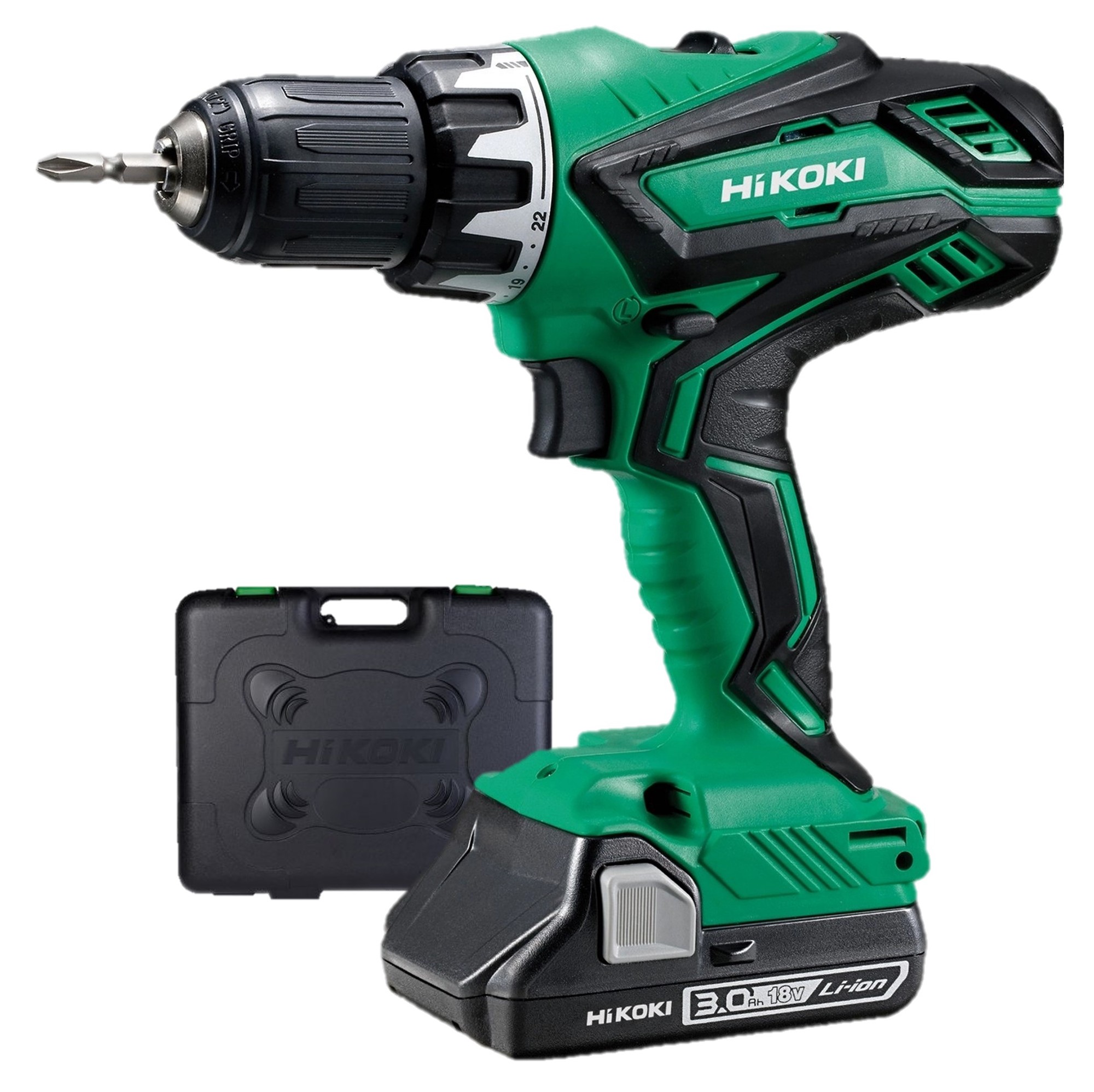 HIKOKI Perceuse Visseuse &Agrave; Percussion - 18v - 3.0ah - 2 Batteries