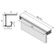 Profil 1322 dossiers suspendus 4 m S.argent VACHETTE 032749 photo du produit Secondaire 1 S
