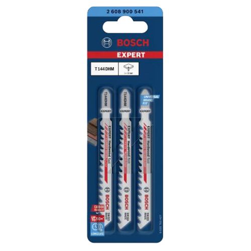 Lames de scie sauteuse Carbure T144 DHM endurance for wood BOSCH EXPERT 2608900541 photo du produit Secondaire 5 L