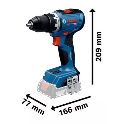 Perceuse-visseuse 18 V GSR 18V-65 Professional (sans batterie ni chargeur) BOSCH 06019N3201 photo du produit Secondaire 1 L