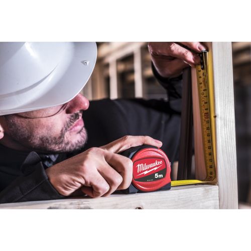 Mesure à ruban slim avec protection en nylon 5 m MILWAUKEE 48227706 photo du produit Secondaire 2 L