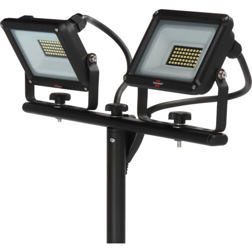 2 projecteurs de chantier LED 20W JARO avec tr&eacute;pied 3060 T 3m H07RN-F 3G1,0 - BRENNENSTUHL - 1171250444 pas cher Secondaire 1 L