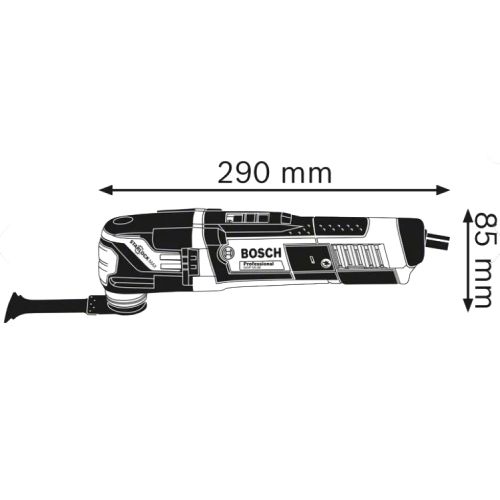 D&eacute;coupeur-ponceur GOP 55-36 Professional 550 W + coffret L-BOXX avec accessoires BOSCH 0601231101 photo du produit Secondaire 2 L