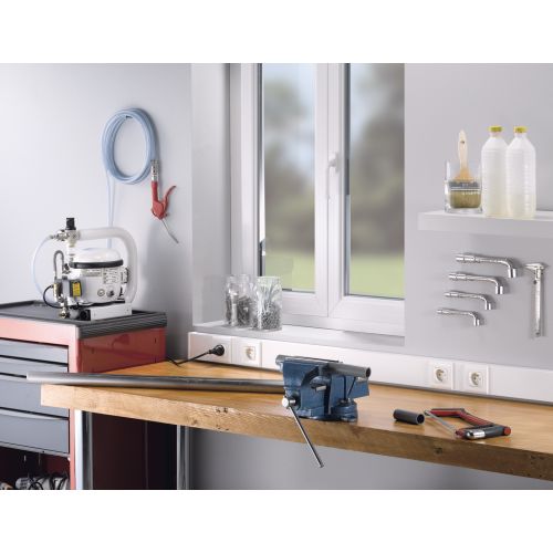 Goulotte de distribution AXIS blanc 110x60,6mm - OBO BETTERMANN - 6131312 pas cher Secondaire 2 L