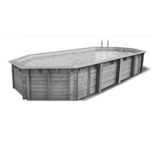 Piscine AZURA 400x750 H130cm liner beige 75/100 - UBBINK - 7504718 pas cher Secondaire 1 L