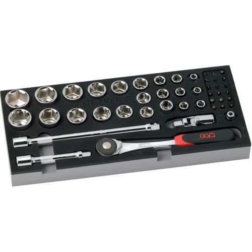 Module ABS de 45 outils 6 pans en mm Sam outillage - 75-SH45M photo du produit Principale L