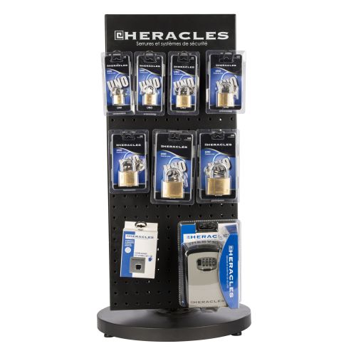 Présentoir à cadenas kit avec cadenas Euros HERACLES CAD-KIT-2 photo du produit Secondaire 1 L