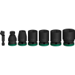 Lot de 7 douilles Pro Impact pour clés à chocs 1/2'' BOSCH 2608003032 photo du produit