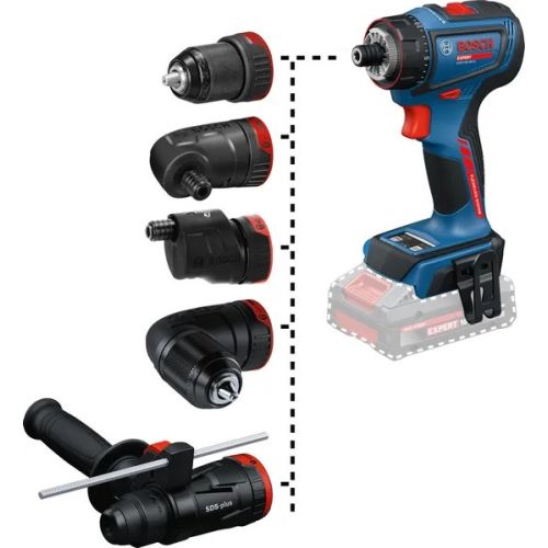 Perceuse-visseuse EXSR18V-90FC (sans batterie ni chargeur) avec 3 accessoires flexiclick + L-BOXX BOSCH EXPERT 06019R2003 photo du produit Secondaire 1 L