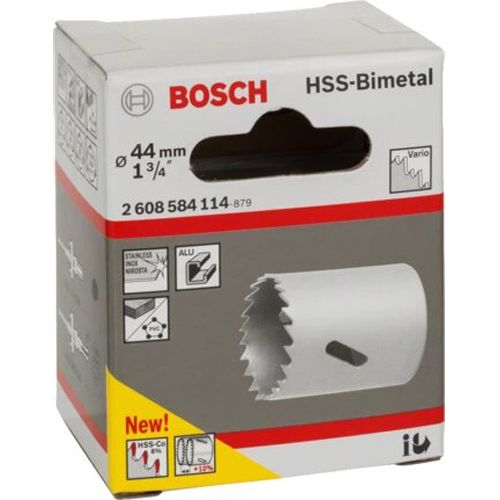 Scie-trépan HSS bimétal pour adaptateur standard 44mm 1 3/4'' - BOSCH - 2608584114 pas cher Secondaire 2 L