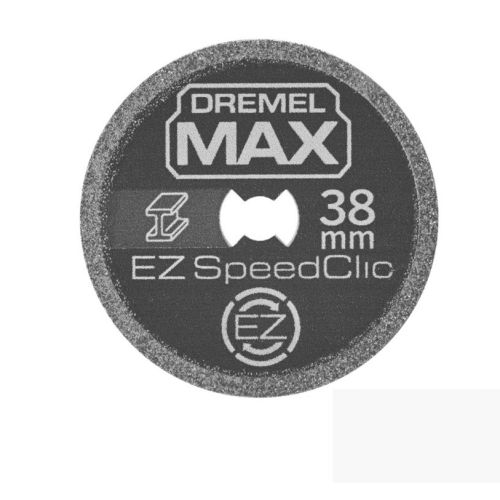 Disque Max S456 en nitrure de bore EZ SpeedClic Ø38mm pour métal - Dremel - 2615S456DM pas cher