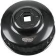 Cloche pour filtre à huile 3/8'' diamètre 76 mm 30 cannelures pour Ford KS TOOLS 150.9334 photo du produit