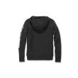 Sweat-shirt à capuche CLARKSBURG pour femme TL noir - CARHARTT - S1102791001L pas cher Secondaire 1 S