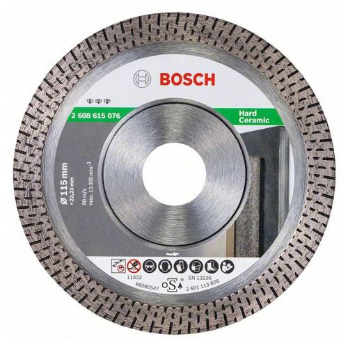 PACK Meuleuse GWS 7-125 + 2 disques diamant + 1 sac de transport + fraise BOSCH 06159975H2 photo du produit Secondaire 2 L