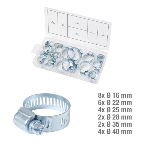 Assortiment de colliers de serrage 26 pièces KS TOOLS 970.0070 photo du produit Secondaire 1 L