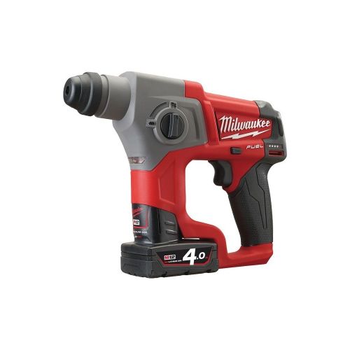 Perforateur SDS Plus M12 FUEL CH-402X + 2 batteries 4 Ah + chargeur + coffret HD-BOX MILWAUKEE 4933446049 photo du produit Secondaire 1 L