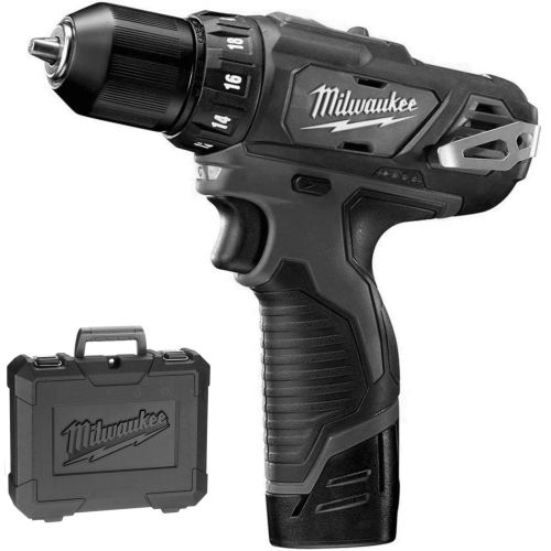 Perceuse-visseuse 12V Milwaukee M12 BDD-201 + batterie 2 Ah + chargeur + coffret - MILWAUKEE TOOL - 4933479439 pas cher Secondaire 1 L