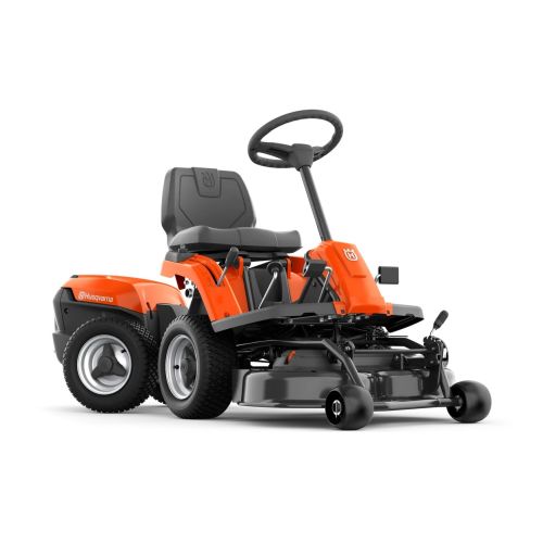 Tondeuse à gazon autoportée à coupe frontale 50,4 V Rider R 112iC + batterie intégrée 38,5 Ah + chargeur  HUSQVARNA 967848201 photo du produit