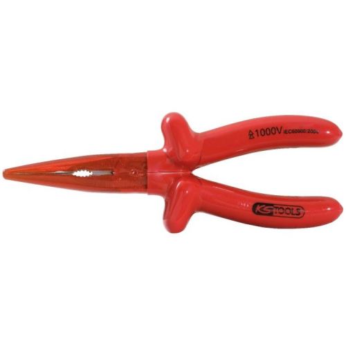 Pince à bec demi-rond 1000 V 160 mm KS TOOLS 117.1717 photo du produit Principale L