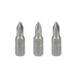 Carte de 3 embouts cruciformes PH1 25 mm HANGER 133011 photo du produit