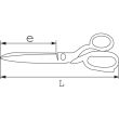 Ciseaux à branches surmoulées pour électricien avec clip - SAM OUTILLAGE - 374-G-FME pas cher Secondaire 1 S