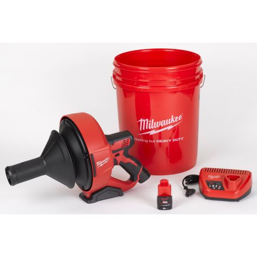 Déboucheur à spirale 12 V M12 BDC8-202C + 2 batteries 2 Ah + chargeur 12 V MILWAUKEE 4933451633 photo du produit Secondaire 3 L